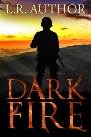 premade book cover military thriller