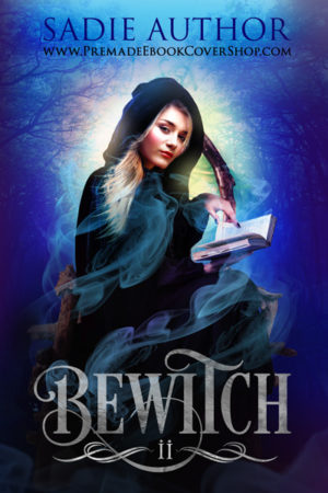 premade book covers witch