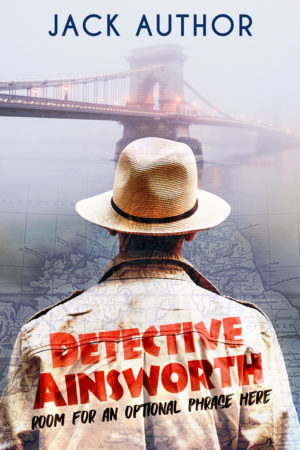 premade book covers detective mystery