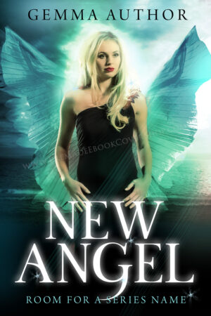 premade book covers angel