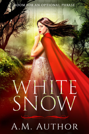 premade book covers snow white fairytale